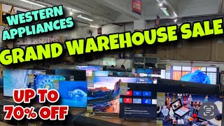 MURANG mga APPLIANCES sa kanilang Grand Warehouse Sale UP TO 70% OFF na lahat || TourVlog