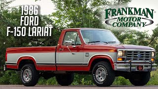 51500 Mile - 1986 Ford F-150 Lariat - Frankman Motor Company - Walk Around Driving