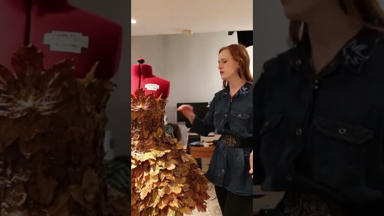 Autumn Leaf Dress is Done :D 