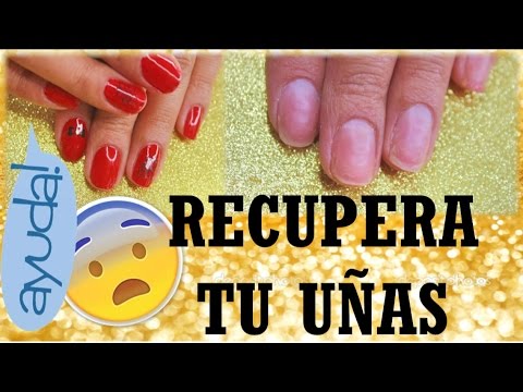 Recupera tus uñas después del acrilico. - YouTube