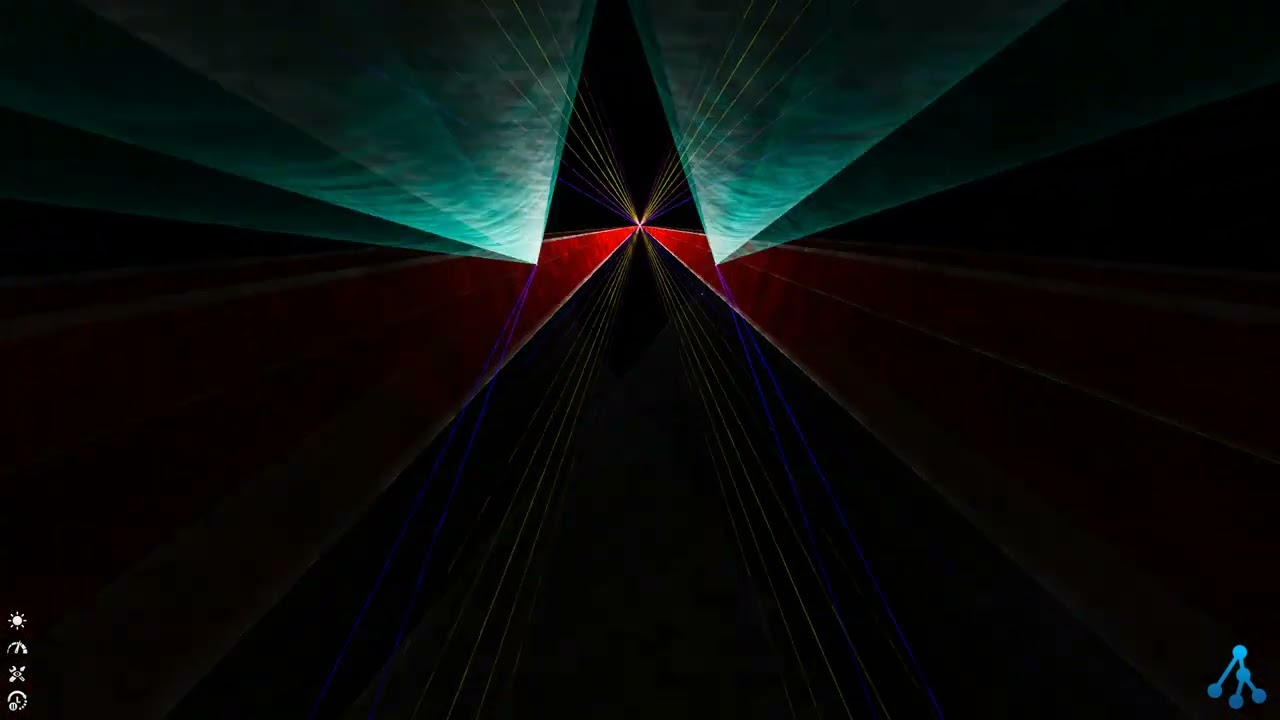 Lasershow Fedcon 2025 Star Trek Generations promo - Make It So