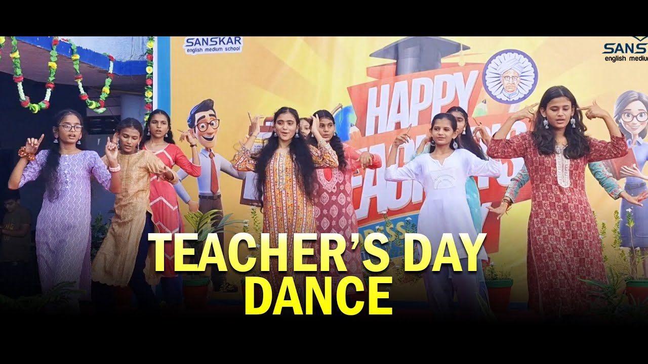 Dance dedicated for Teacher's on Teachers Day | SEMS Sanchore - YouTube