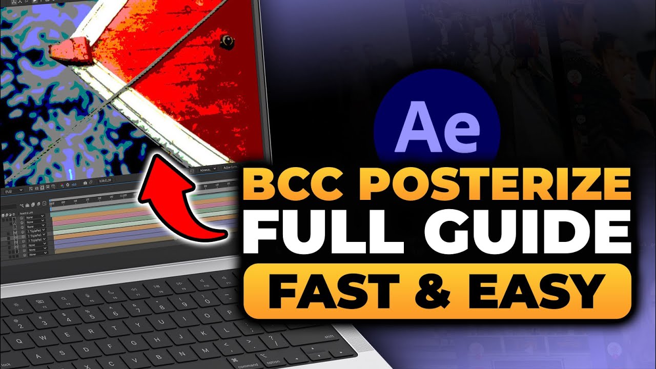 BCC Posterize After Effects (BEST FULL GUIDE) | FAST & EASY | 100% WORKS | NO Yapping, To The Point!