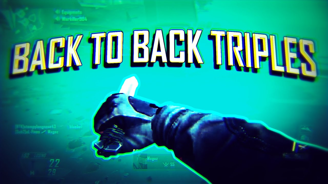 Back to Back Triples YouTube
