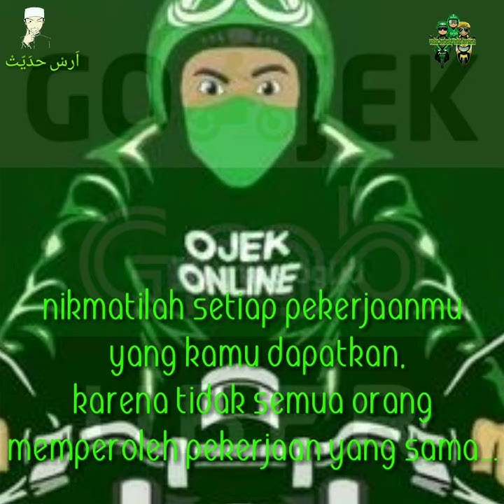 Status WhatsApp gojeg grab uber