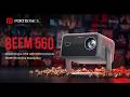 Portronics Beem 560 Smart Projector 🔥 1080p | 5300 Lumens | Netflix Certified