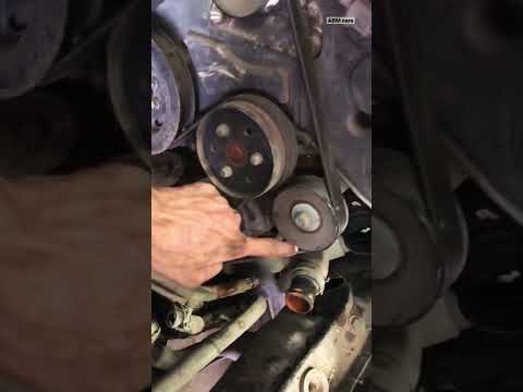 Jaguar XJ Belt replacement  location belt Jaguar XJ belt rounds