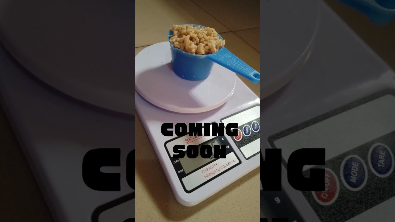 food measurement and carbohydrate calculation/counting