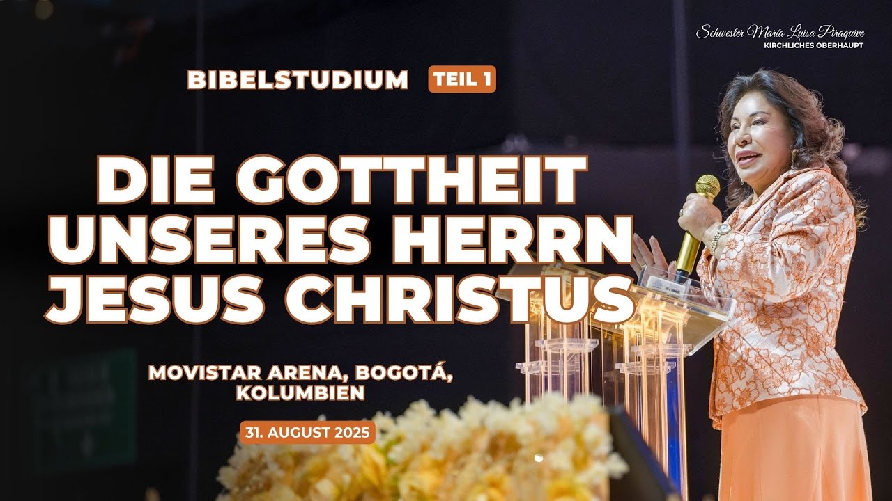 Bibelstudium: Die Gottheit unseres Herrn Jesus Christus, Movistar 4.0 (Teil1) - Schw. Maria Luisa