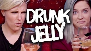 Trying Drunk Jellies w/ HANNAH HART! (Cheat Day)