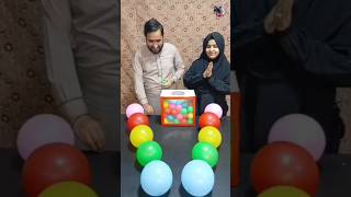 Grab your color, pop the balloon 🎈 challenge ! #shorts #short #game