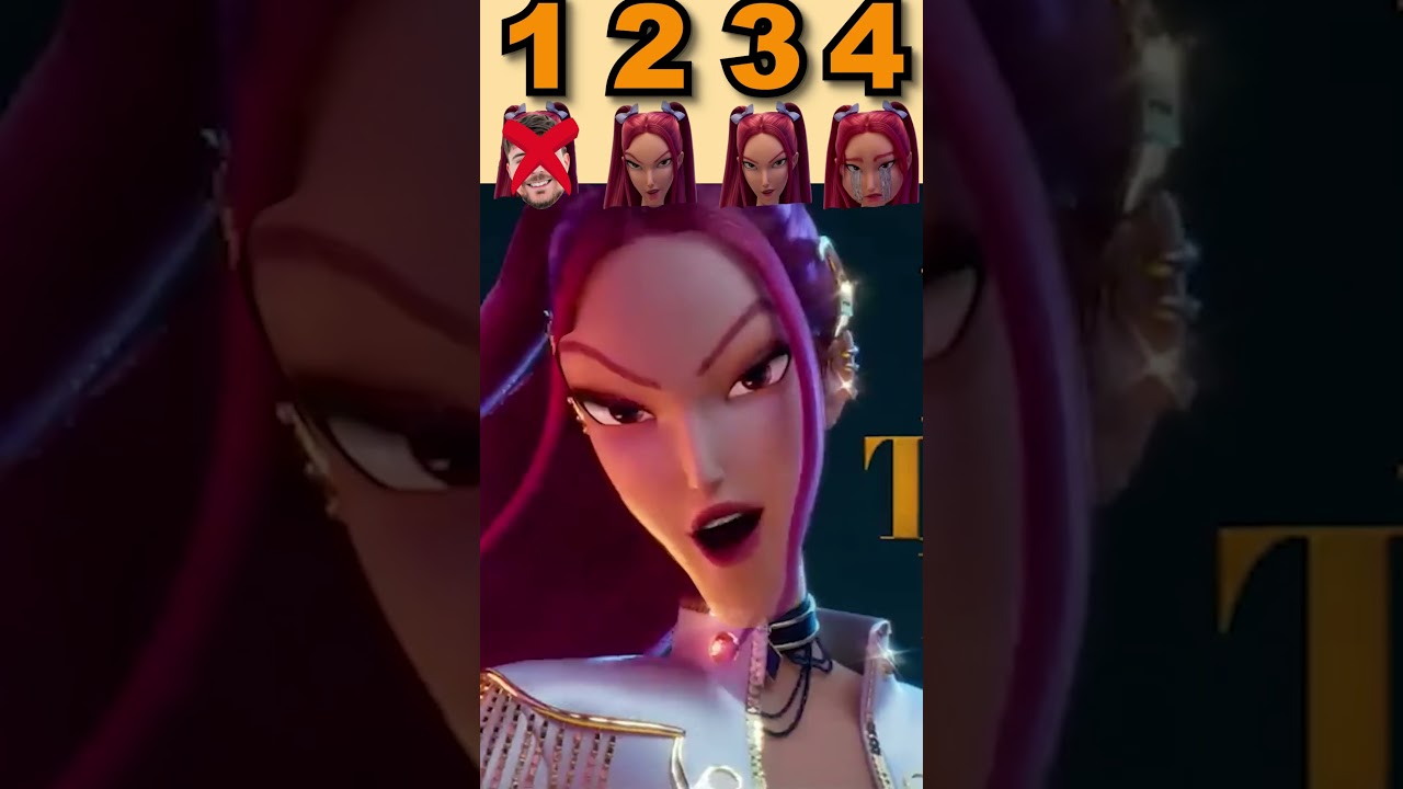 FIND CORRECT HEAD #652 #kpop #golden #huntrix