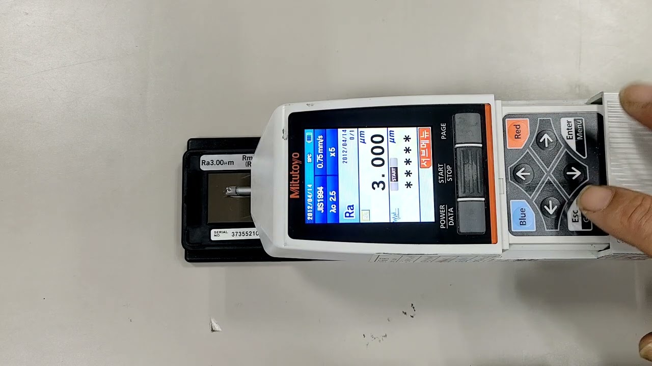 SJ210 표면조도측정기 켈리브레이션 표면조도측정기 SJ210 표면조도측정기 SJ-210 MITUTOYO 178-560-02K 178-560-12K 켈리브레이션