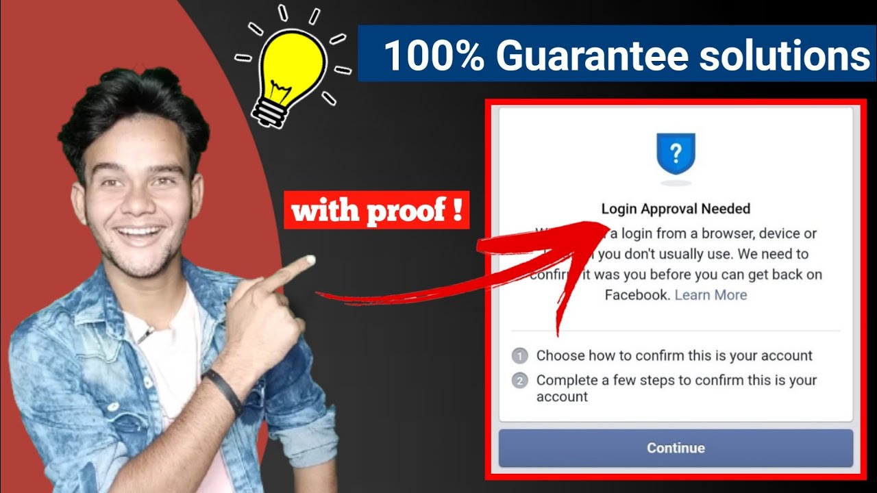 Login Approval Needed  Problem 🔥 Solutions 2021? (Hindi).
