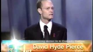 David Hyde Pierce wins 1999 Emmy Award for Supporting Actor in a Comedy Series