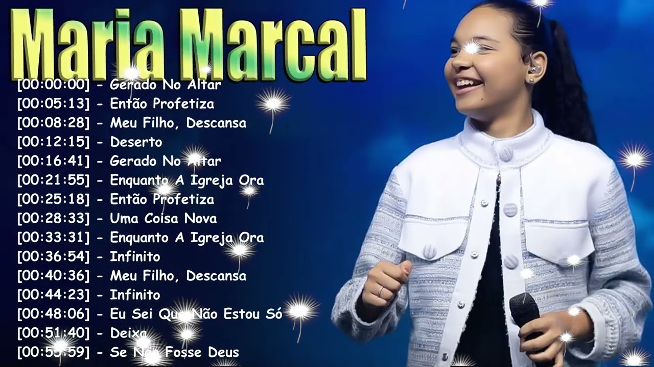 Top 20 louvores gospel de unção 2026 – Álbum Completo Greatest Hits Maria Marçal