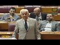 Maulana Gets a Strong Reply from Khawaja Asif! Heavy Fight in National Assembly Session