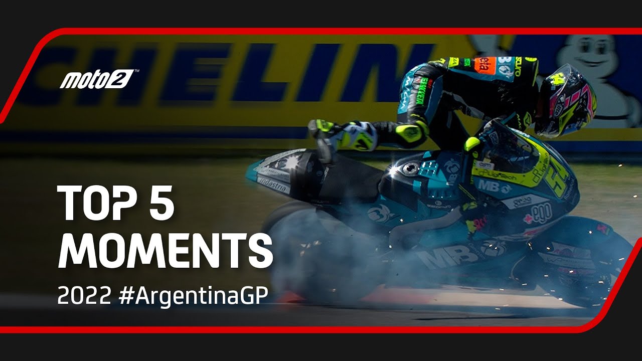 Top 5 Moto2™ Moments 2022 #ArgentinaGP