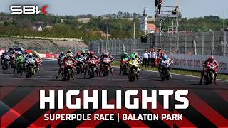 FULL HIGHLIGHTS: Superpole Race at Balaton Park 🧨 | 2026 #HungarianWorldSBK 🇭🇺