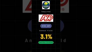 Automatic Data Processing (ADP) | 3.1% Dividend Yield 💰