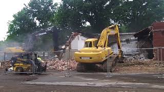 Wooster school's Cornerstone Annex  demolition has begun