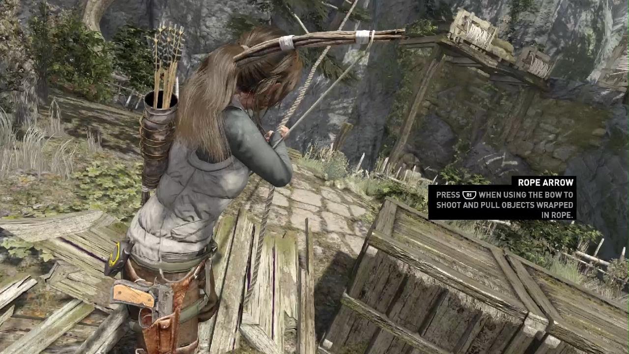 Tomb Raider: Definitive Edition Rope Ziplines Full Story Gameplay
