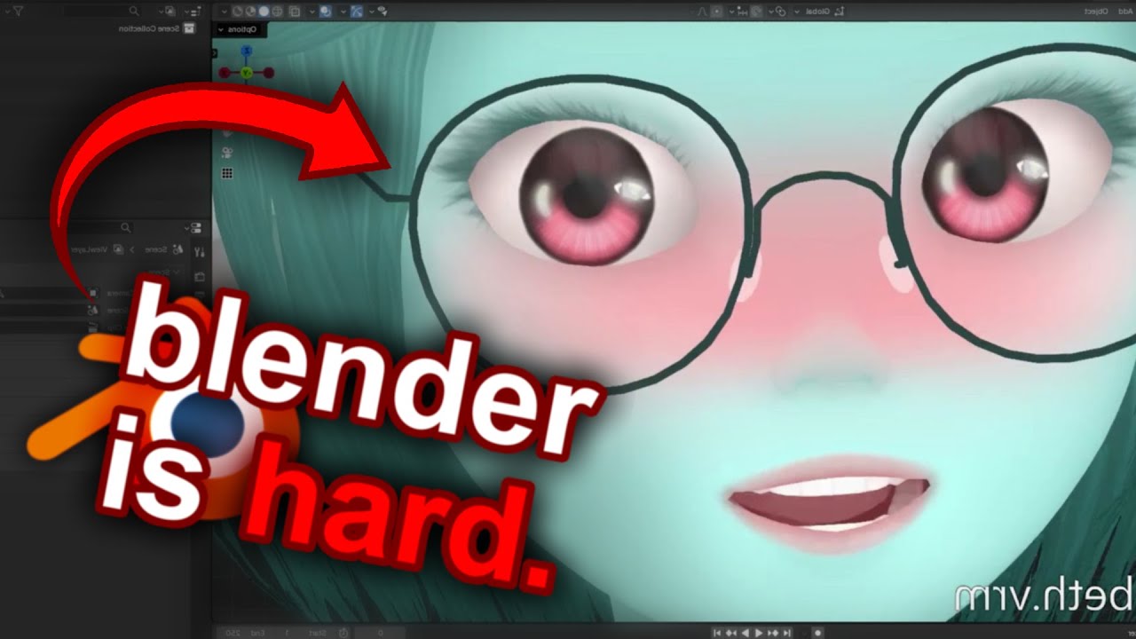 I'm making a Pixar-Inspired VTuber Model