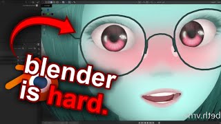 I'm making a Pixar-Inspired VTuber Model