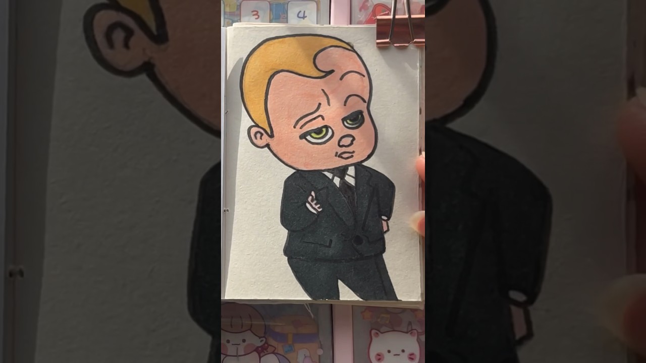 HOW TO DRAW BOSS BABY P3 