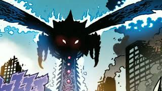 (Godzilla) Megaguirus vs Trilopod godzilla