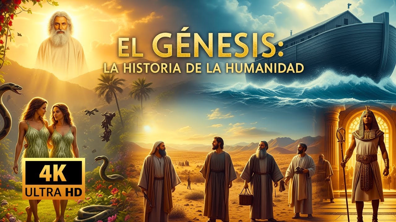 GÉNESIS: La Historia Bíblica Completa [PELÍCULA 2025] Adán y Eva, Noé, Abraham y Más