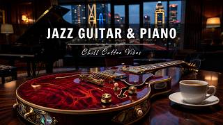 Smooth Jazz Guitar & Piano Music - Cozy Cafe Vibes • Relaxing Music for Cafe, Study & Work screenshot 3