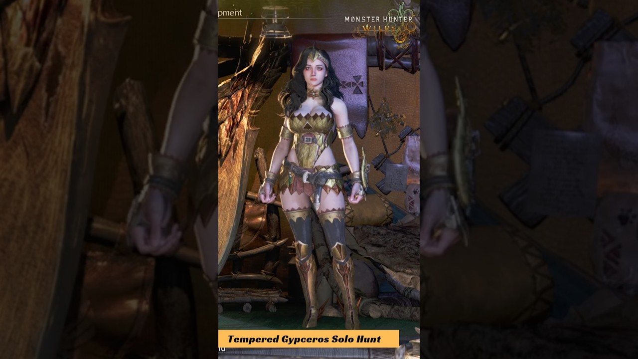 MH Wilds | Tempered Gypceros Solo Hunt With Great Sword