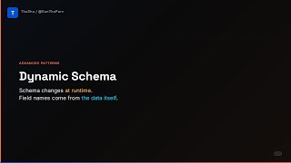 Config-Driven Field Mapping — No Code Changes Per Tenant