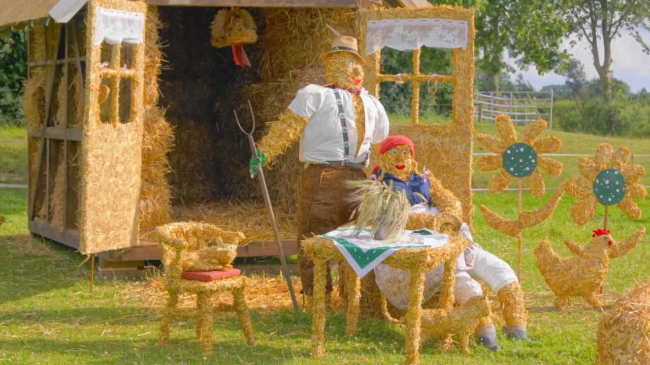 Strohpuppe Basteln In Lebensgrosse Anleitung