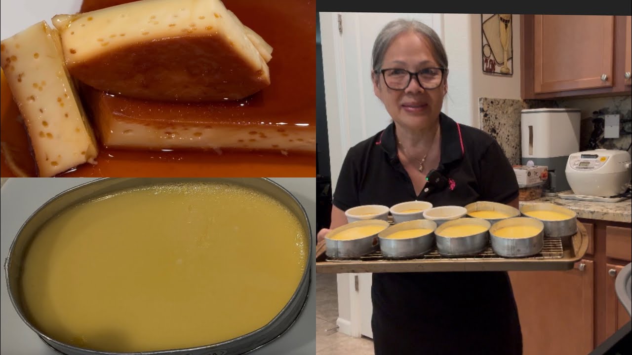 Vlog 857: Bánh Flan  Vanilla Thơm Ngon Mềm Mịn Công Thức Rất Đơn Giản Ai Cũng Làm Được
