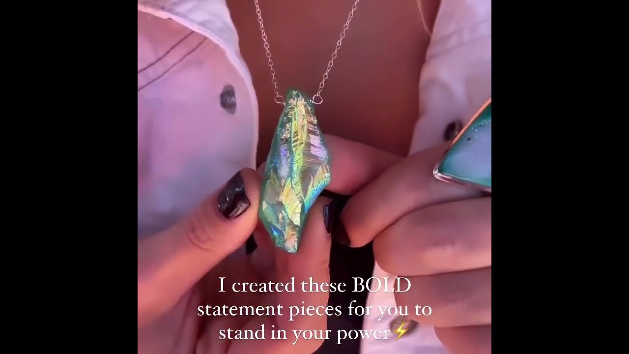 Crystal & Gemstone Statement Jewelry