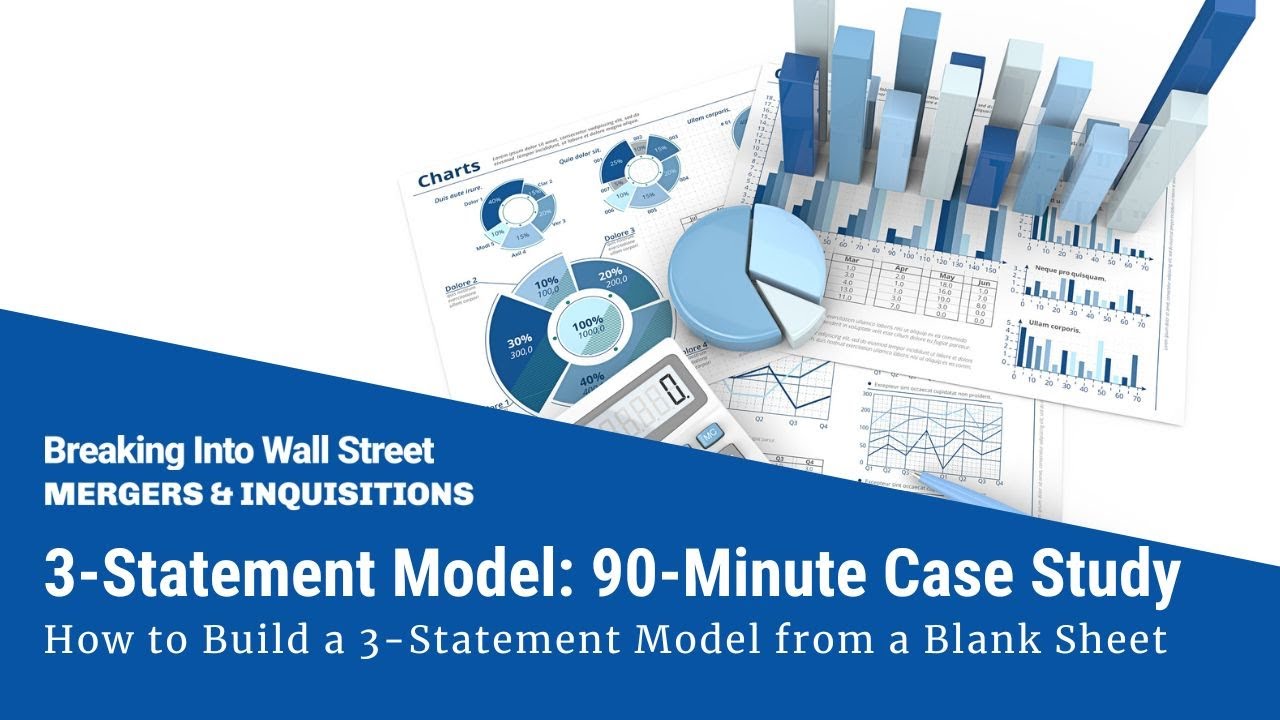 3 statement model case study example