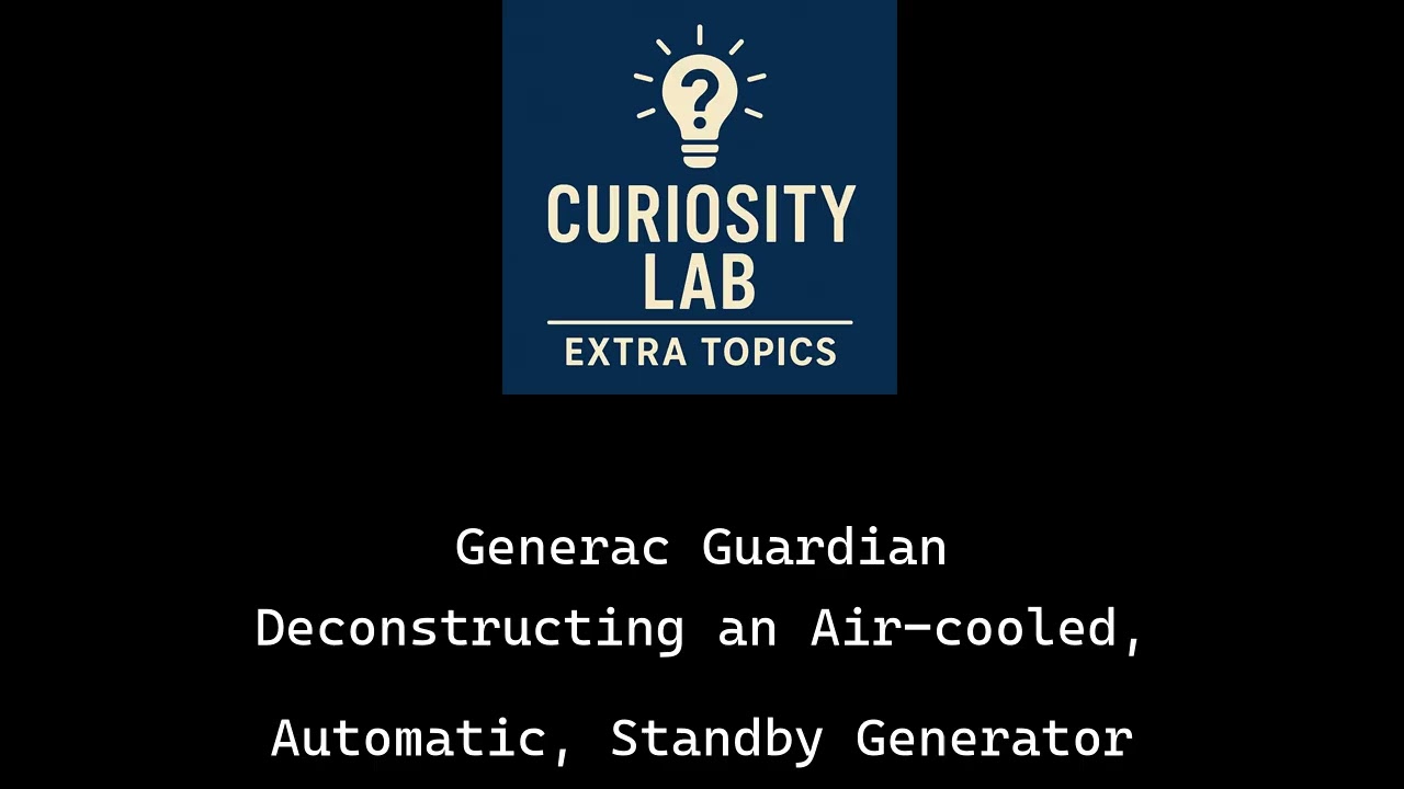 Generac Guardian - Deconstructing an Air-cooled, Automatic, Standby Generator