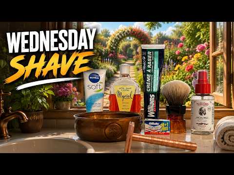 Henson AL13 DE Razor with Williams Expert Ice Fresh Shaving Cream
