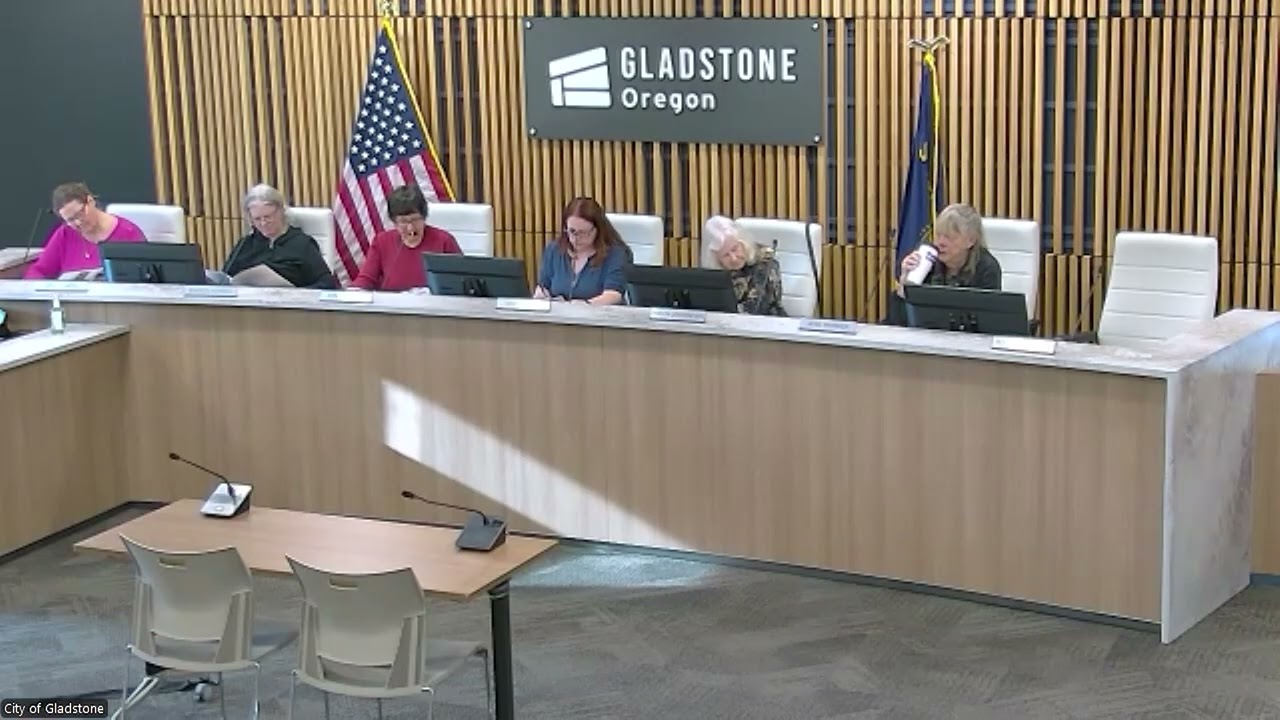 Gladstone Community Center Advisory Board Meeting October 21, 2025