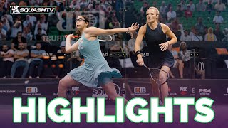 "It's All Coming Together" | Weaver v Aboelkheir | CIB PSA World Championship 2023-24 | QF HLS