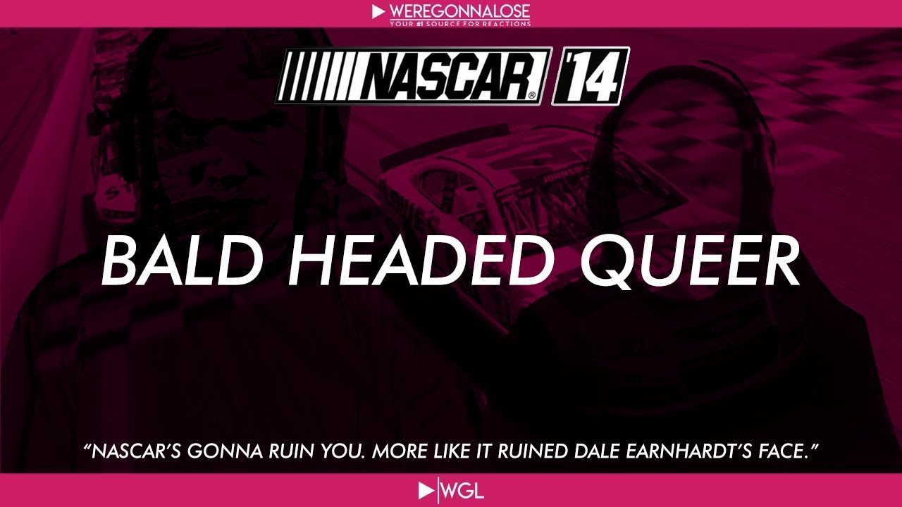 Реакции на Nascar 14 — лысый гомосексуалист и множество угроз (финальное видео для Nascar 14)