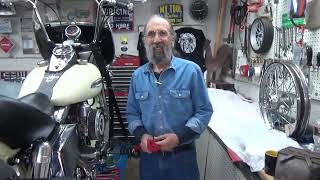 Harley Shovelhead Brakelight Switch Replace