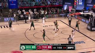 Marcus Smart hits the three plus the foul for his 5th triple in the quarter