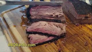 15 Pound Smoked Brisket - recteq Smoker