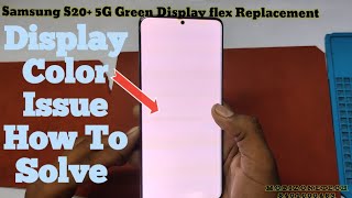 SAMSUNG S20,S20+,S20ultra FLICKERING SCREEN,YELLOW SCREEN,GREEN SCREEN FIXED WITHOUT LCD REPLACEMENT