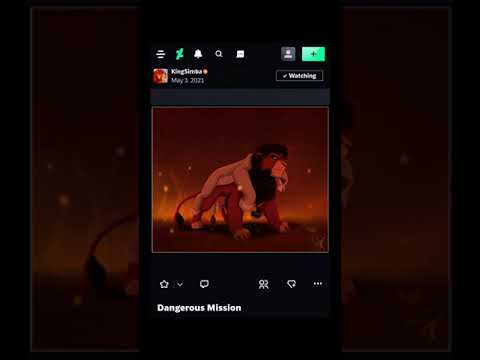 Lion King Comic Deviant Art