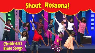 Shout Hosanna Jumping Up And Down Bf Kids Sunday School Song Bible Song For Kids Kids Song