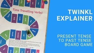 Past Tense to Present Tense Board Game